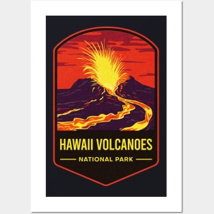 Hawaii Volcanoes National Park Posters and Art